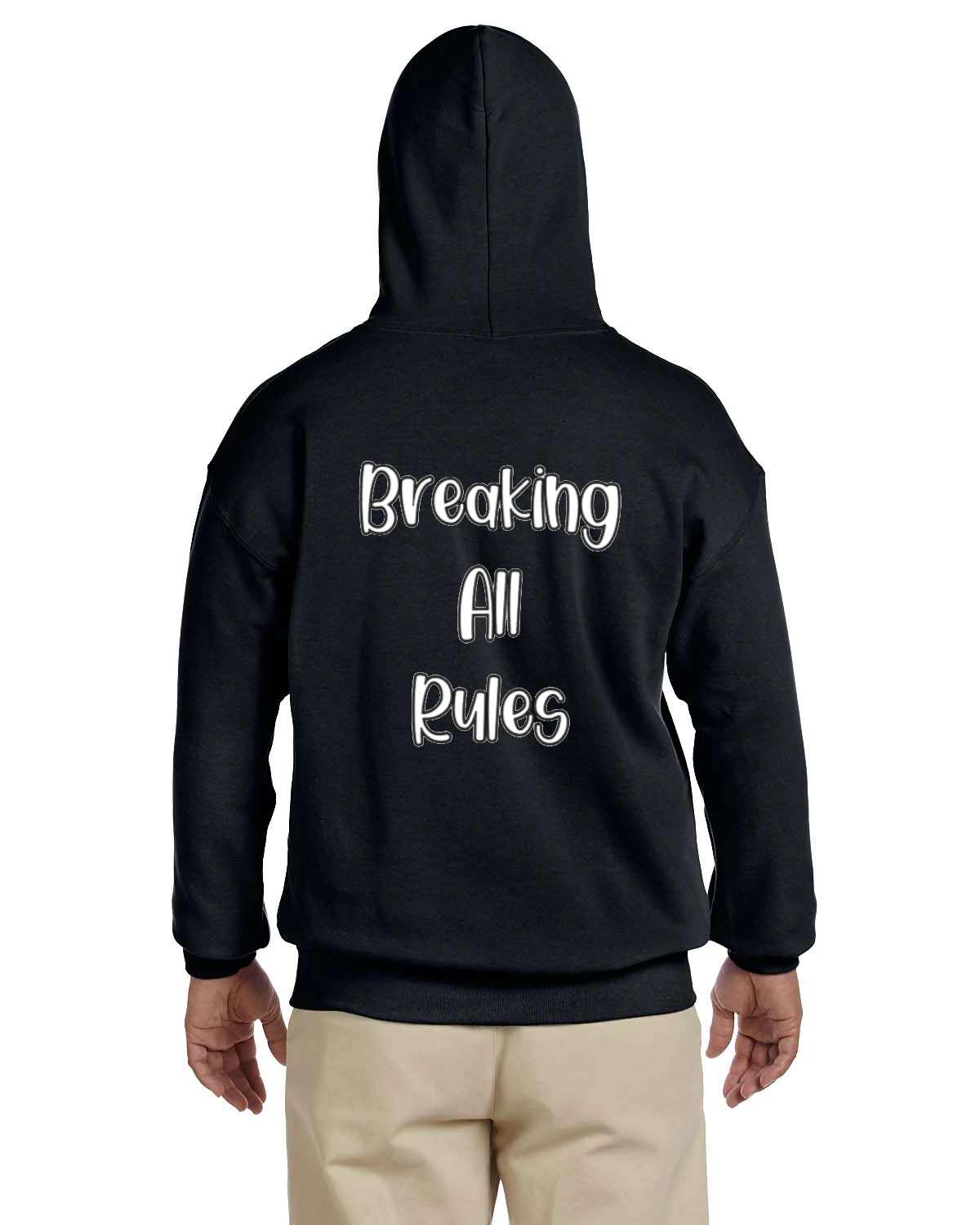 Breaking All Rules Hoodie (Black)